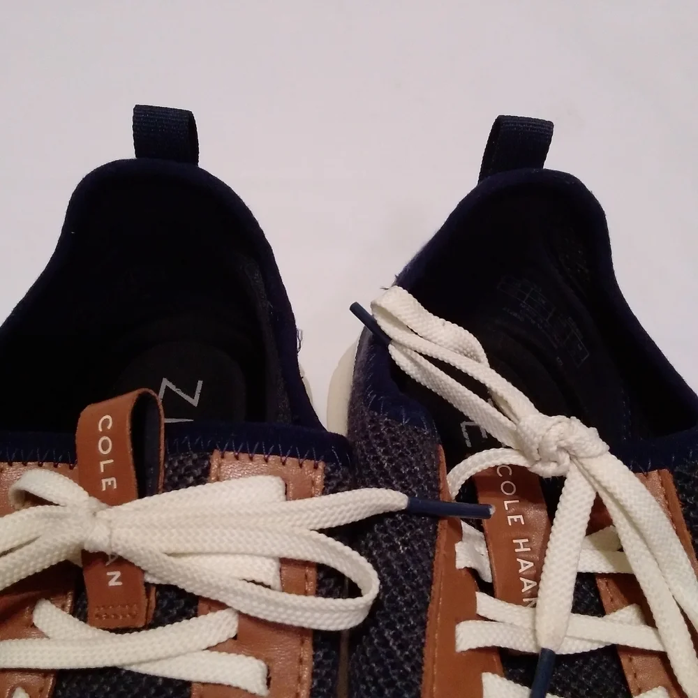 Cole Haan ZeroGrand Blue Stitchlite Comfort Oxford 10.5 - Picture 10 of 12